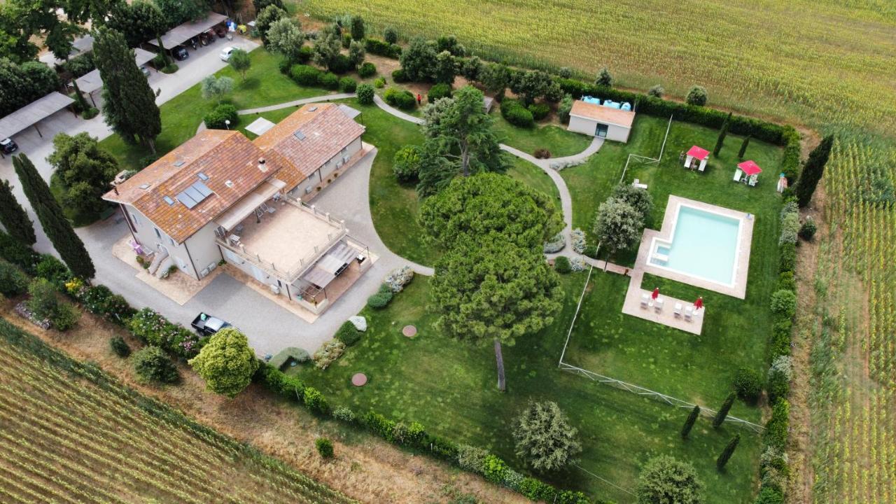 Agriturismo Poderedodici オルベテッロ エクステリア 写真